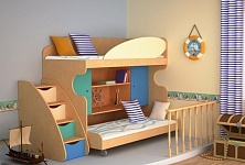 Детская кровать "Морской штурвал"