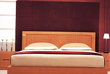 Кровать для гостиниц с высоким изголовьем 